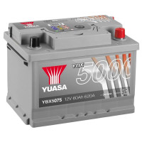 Авто аккумулятор Yuasa 60Ah 620A YBX5075