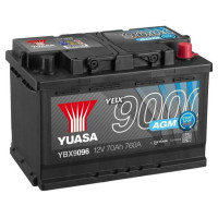 Авто аккумулятор Yuasa 70Ah 760A AGM YBX9096
