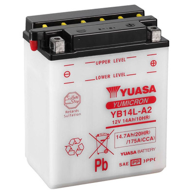 Мото акумулятор Yuasa 14,7Ah YuMicron YB14L-A2