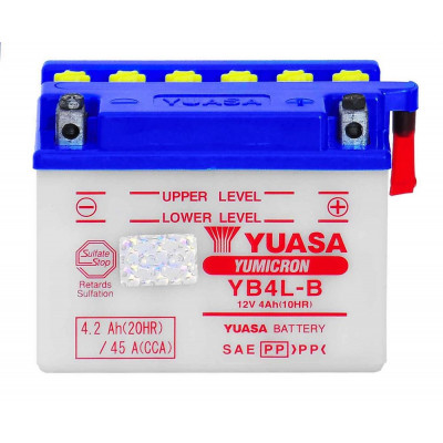 Мото аккумулятор Yuasa 4,2Ah YuMicron YB4L-B