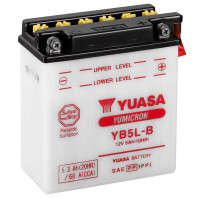 Мото аккумулятор Yuasa 5,3Ah YuMicron YB5L-B
