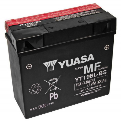 Мото акумулятор Yuasa 19Ah YT19BL-BS