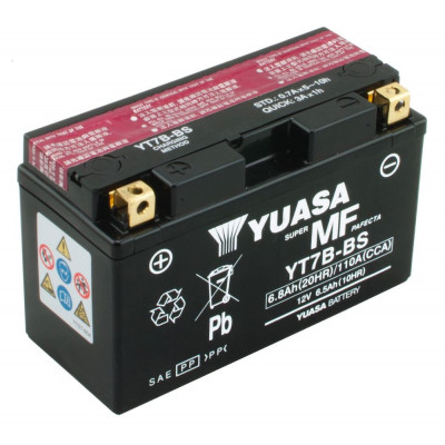 Мото акумулятор Yuasa 6,5Ah YT7B-BS