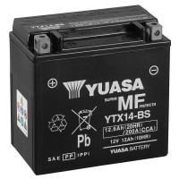 Мото аккумулятор Yuasa 12,6Ah YTX14-BS