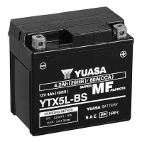 Мото аккумулятор Yuasa 4Ah YTX5L-BS