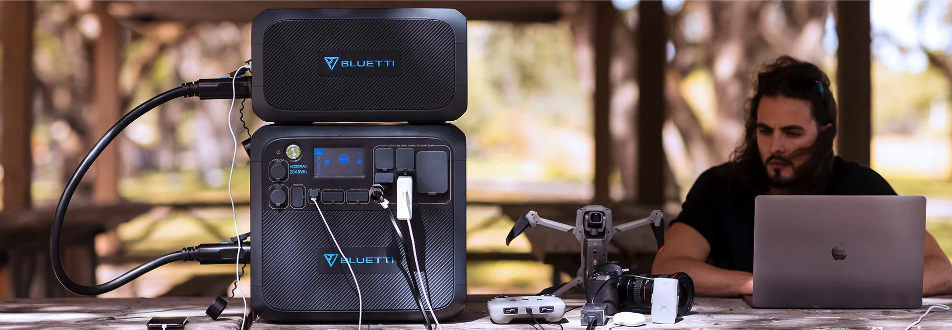 Портативная электростанция Bluetti AC200MAX купить