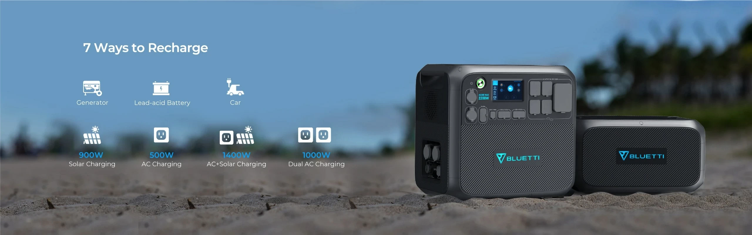 Портативная электростанция Bluetti AC200MAX купить