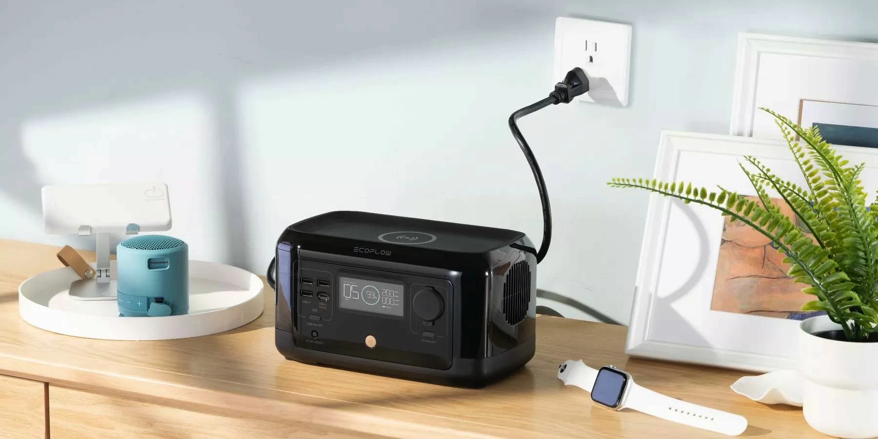 Зарядная станция EcoFlow River mini wireless купить в Киеве