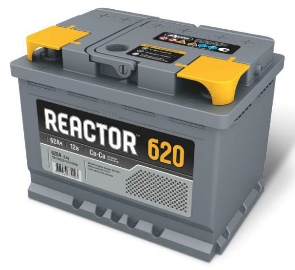Аккумулятор Reactor 62Ah 620A купить | Низкая цена