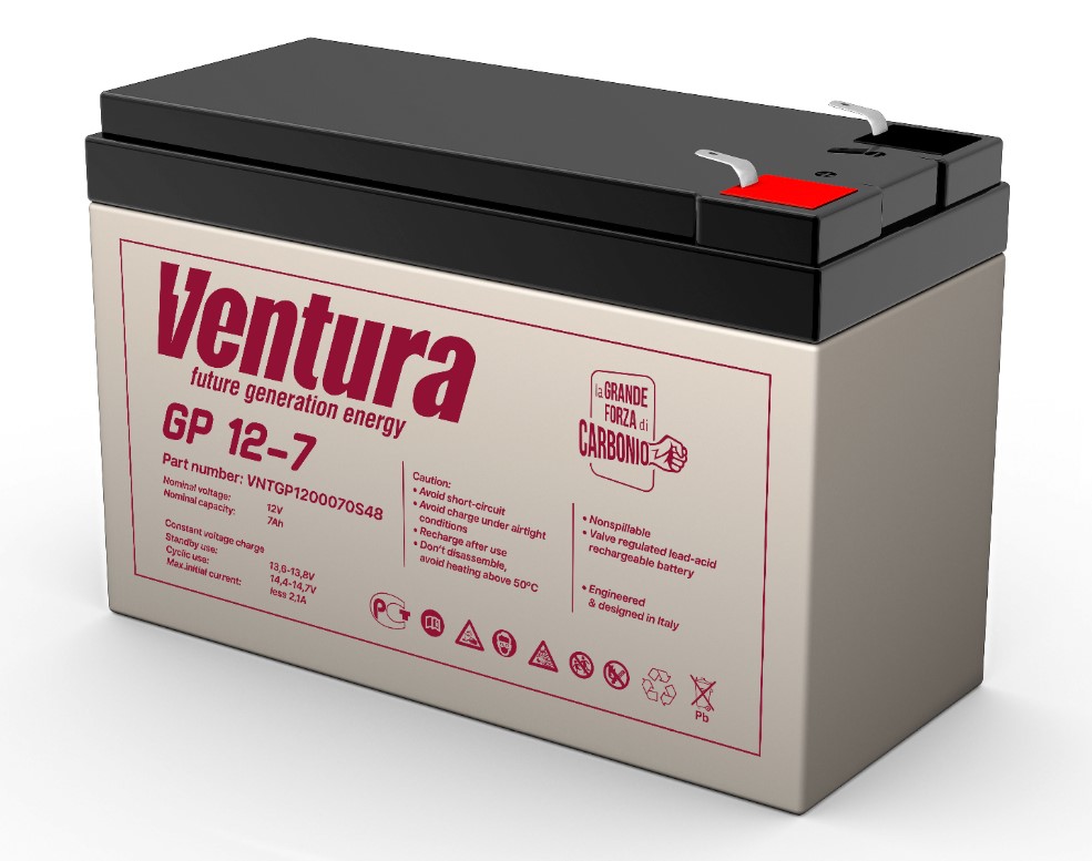 Аккумулятор Ventura 12V 7Ah GP12-7 купить